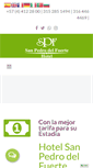 Mobile Screenshot of hotelsanpedrodelfuerte.com